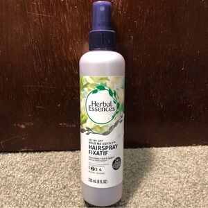 Herbal Essences Set Me Up Hold Me Softly Hairspray Fixatif #4 Medium, 8oz